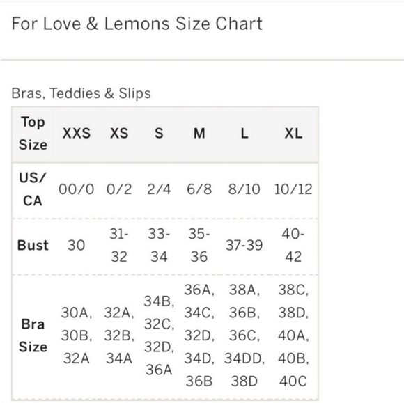 New!For Love and Lemons  Mae Underwire Bra - Picture 9 of 9